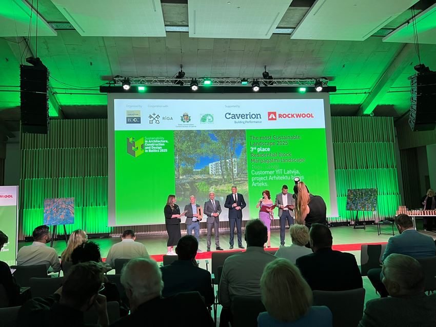 Paziņoti uzvarētāji Baltijas mēroga konkursā Ilgtspējība arhitektūrā, būvniecībā, dizainā 2025