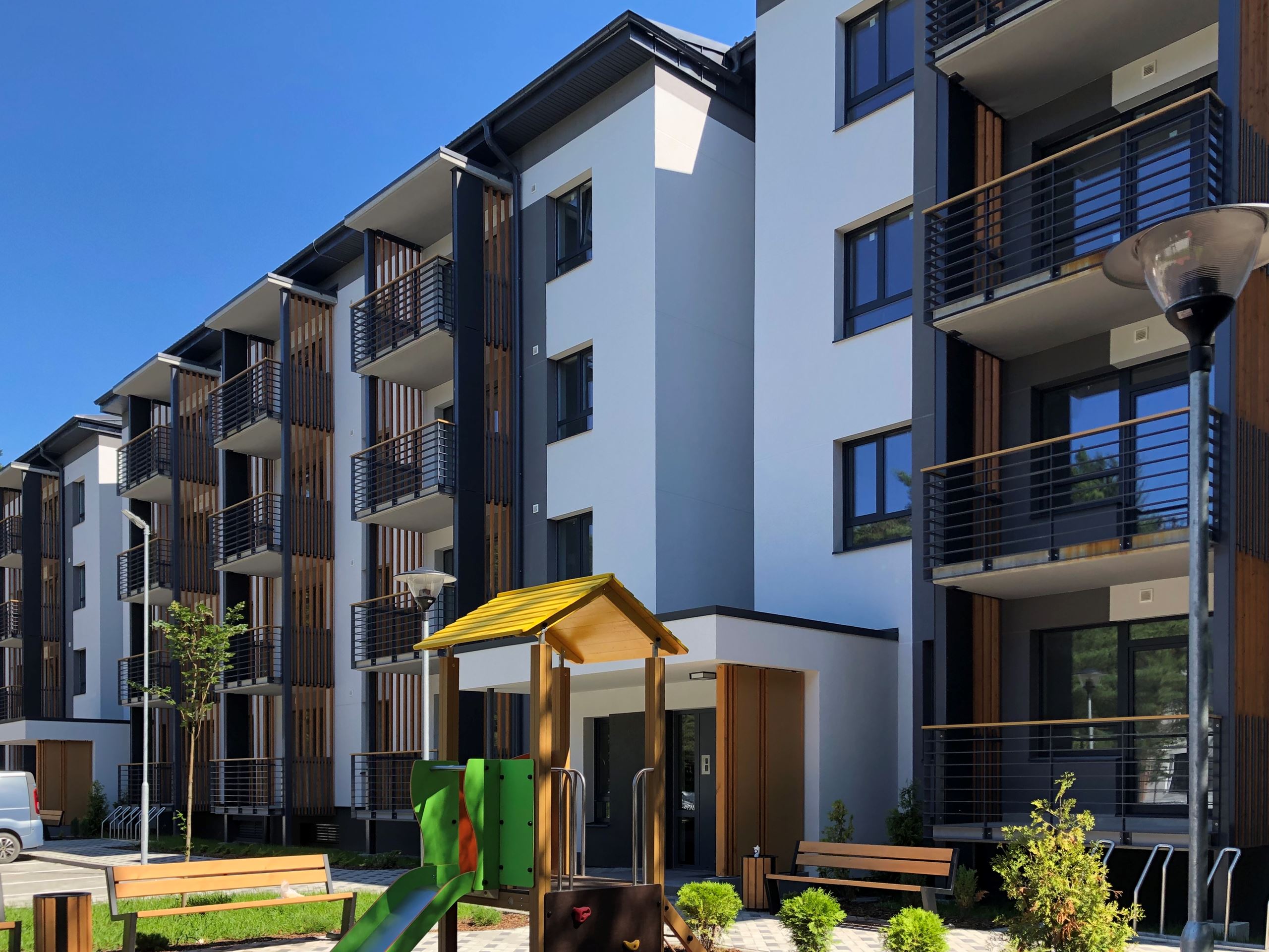 Сдано в  эксплуатацию третье здание нового проекта "Annas Parks"