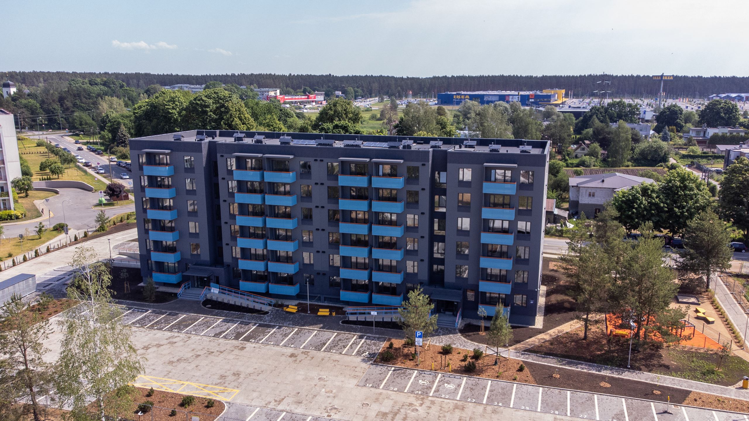 YIT ekspluatācijā nodod pirmo namu plašajā “Kaivas kvartālā”